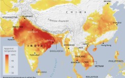 Hot temperature outlook in Asia