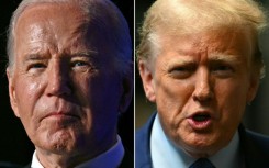 Joe Biden (left) and Donald Trump have not debated since the last election cycle in 2020