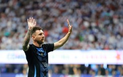 Argentina captain Lionel Messi salutes fans in Atlanta ahead of Thursday's Copa America opener against Canada