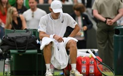 Winning worry: Australia's Alex de Minaur sits in his chair after beating  Arthur Fils 