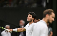 Carlos Alcaraz met Daniil Medvedev in the 2023 Wimbledon semi-finals