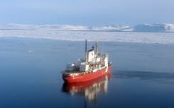 Researchers say that climate change is causing thicker, more hazardous ice to choke the fabled "northwest passage" long-sought by navigators seeking a faster route from the Pacific to the Atlantic Oceans.