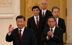 China's President Xi Jinping (L) and other top officials are gathering for the party's secretive Third Plenum on Monday