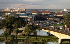 Monrovia lies on Liberia's western Atlantic coast and is home to over 1.5 million people