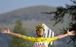 Champion in waiting? Tadej Pogacar cycles to the finish line to win the 20th stage 
