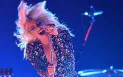 Lady Gaga brings glitter and flamboyance to the stage