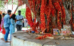 The Chilkur Balaji temple draws thousands of visitors a week