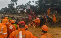 Torrential downpours and the collapse of a key bridge at the disaster site in Wayanad district have hampered rescue efforts, according to local media reports