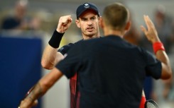 Final tournament: Andy Murray with Dan Evans on Thursday