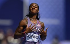 Sha'Carri Richardson made her Olympics debut by cruising through her 100m heat