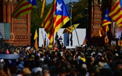 Puigdemont addressed thousands of supporters in Barcelona on Thursday