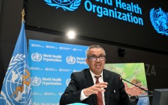 World Health Organization chief Tedros Adhanom Ghebreyesus, seen in April 2023, said the growing mpox outbreak 'should concern us all'