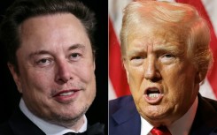 Billionaire X owner Elon Musk (left) is set to interview Republican presidential candidate Donald Trump on the platform, where Musk has been accused of promoting far-right conspiracy theories and misinformation