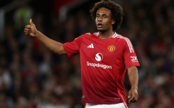 Manchester United's Dutch striker Joshua Zirkzee