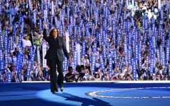 US Vice President Kamala Harris, the Democratic nominee in the 2024 White House race, headlined a star-studded convention in Chicago