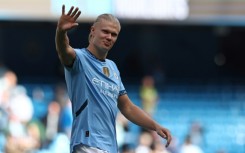 Erling Haaland scored a hat-trick in Manchester City's 4-1 win over Ipswich