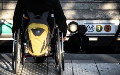 There is no wheelchair access at most Paris metro stations