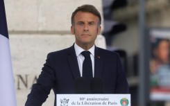 Macron complained false information was circulating