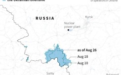 Ukrainian offensive in Russia's Kursk region