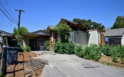 A one-bedroom, one-bath bungalow is up for sale for almost half-a-million US dollars in Monrovia, California after it was crushed by a giant pine tree