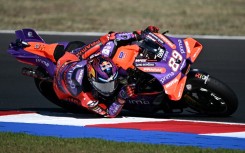 Jorge Martin won Saturday's sprint race at the San Marino MototGP