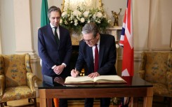 During Saturday's encounter, the leaders reaffirmed the Good Friday Agreement and their commitment to reconciliation in Northern Ireland