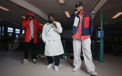 Wu-Tang Clan perform at New York Fashion week's Tommy Hilfiger show