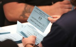 Boeing Machinists union members count votes on a proposed contract 