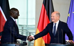 German Chancellor Olaf Scholz agreed the labour and migration deal with Kenya's President William Ruto who was visiting Berlin 