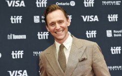 Tom Hiddleston attends the premiere of 'The Life of Chuck' during the 2024 Toronto International Film Festival -- the movie won the event's top prize