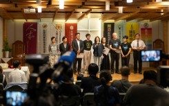 The Taiwan Alliance to End the Death Penalty spoke during a press conference after the constitutional court ruled to retain the death penalty