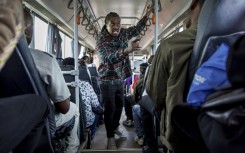 Willie Oeba brings his political rhymes straight to Nairobi's commuters