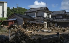 The flooding disaster hit the area as it was making a fragile recovery from a magnitude-7.5 quake on New Year's Day