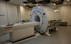 Magnetic Resonance Imaging (MRI) machines use powerful magnets to creates scans of the inside of patients' bodies, so metal objects -- like guns -- should be kept well away