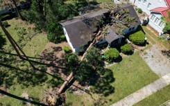 The storm left a swathe of damage across at least five US states