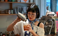 A former journalist, Nguyen Thi Hue now thrives in Hanoi's dynamic coffee industry