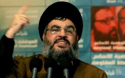 A February 2007 file picture of Hezbollah chief Hassan Nasrallah