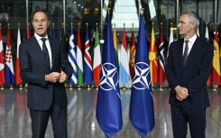 Former Dutch prime minister Mark Rutte took over as NATO's new secretary general