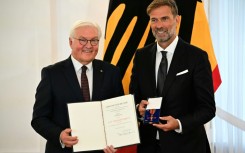 Jurgen Klopp received Germany's Federal Cross of Merit from President Frank-Walter Steinmeier this month