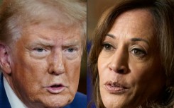 Donald Trump and Kamala Harris will try to win support from voters in Michigan in dueling rallies