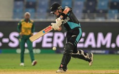 Amelia Kerr top-scored with 43 as New Zealand made 158-5 against South Africa in the Women's T20 World Cup final in Dubai 