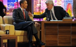 Barack Obama appeared 'The Tonight Show" with then host Jay Leno in 2009