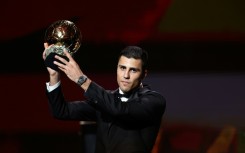 Rodri was a surprise winner of the men's Ballon d'Or