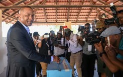 Third time lucky: Botswana human rights lawyer Duma Boko, 54, led his opposition alliance to a historic victory, dislodging a party in power for nearly 60 years 