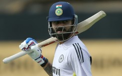 India's Virat Kohli during a practice match in Perth last week