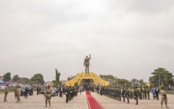 The remains of independence hero Patrice Lumumba are interred in a mausoleum in the DR Congo capital, Kinshasa