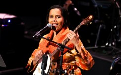 Rhiannon Giddens is the artistic director of the ensemble Silkroad, whose project "American Railroad" sings the stories of the laborers who built the country's transcontinental railroad