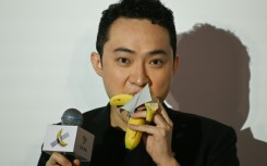 Crypto entrepreneur Justin Sun on Friday fulfilled a promise he made after spending $6.2 million on an artwork featuring a banana duct-taped to a wall -- by eating the fruit