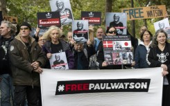 A petition asking for Paul Watson's release has gathered 210,000 signatures