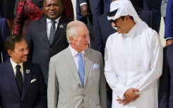 The emir last met Britain's head of state King Charles III at the COP28 climate change summit in December 2023